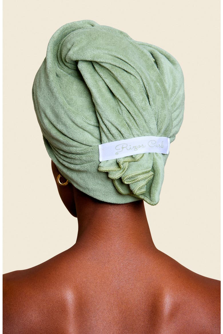 Microfiber Towel Wrap, Alternate, color, SAGE GREEN