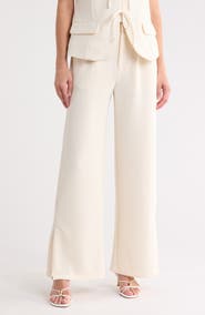Scotch & Soda Pleated Wide Leg Pants