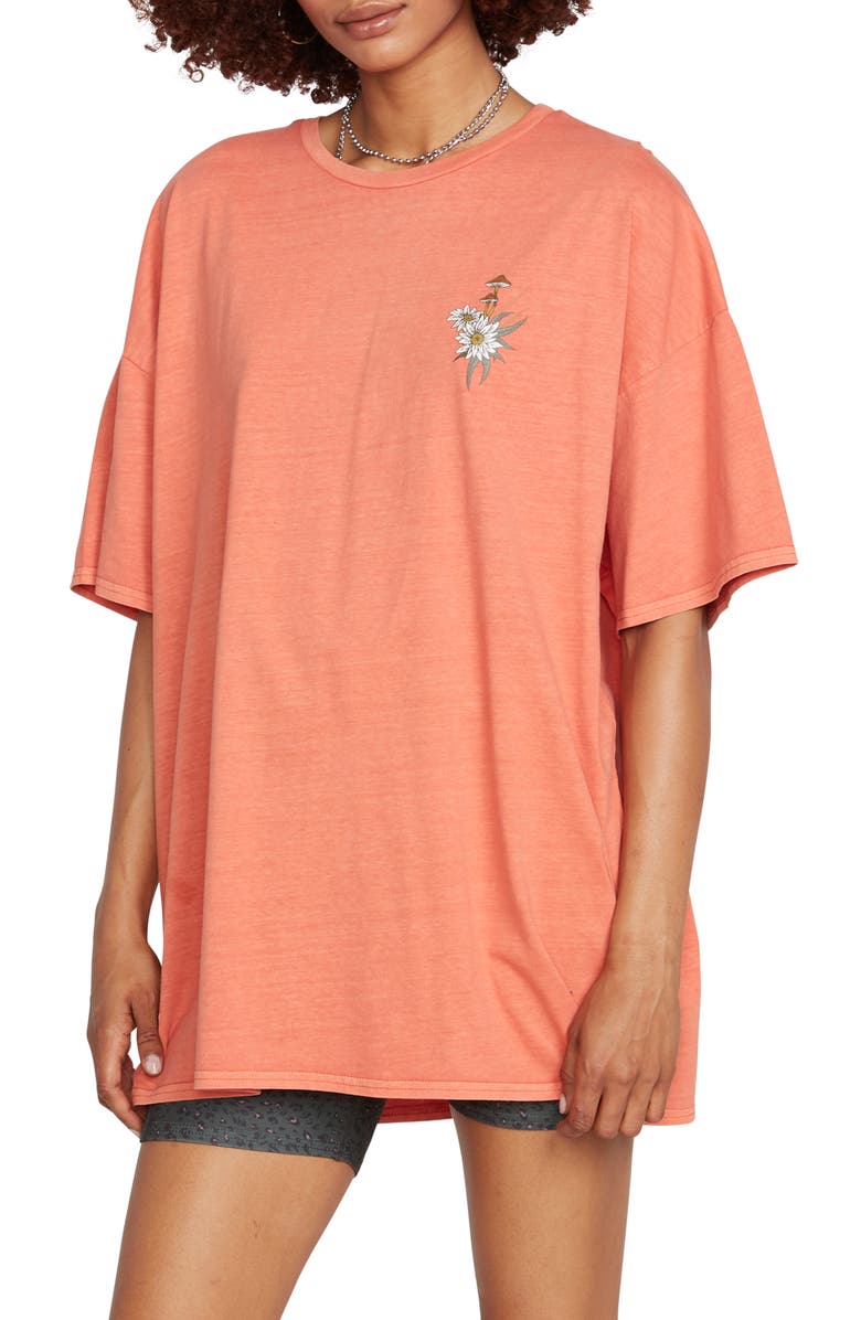 Volcom My Guys Oversize Organic Cotton Graphic Tee, Main, color, 