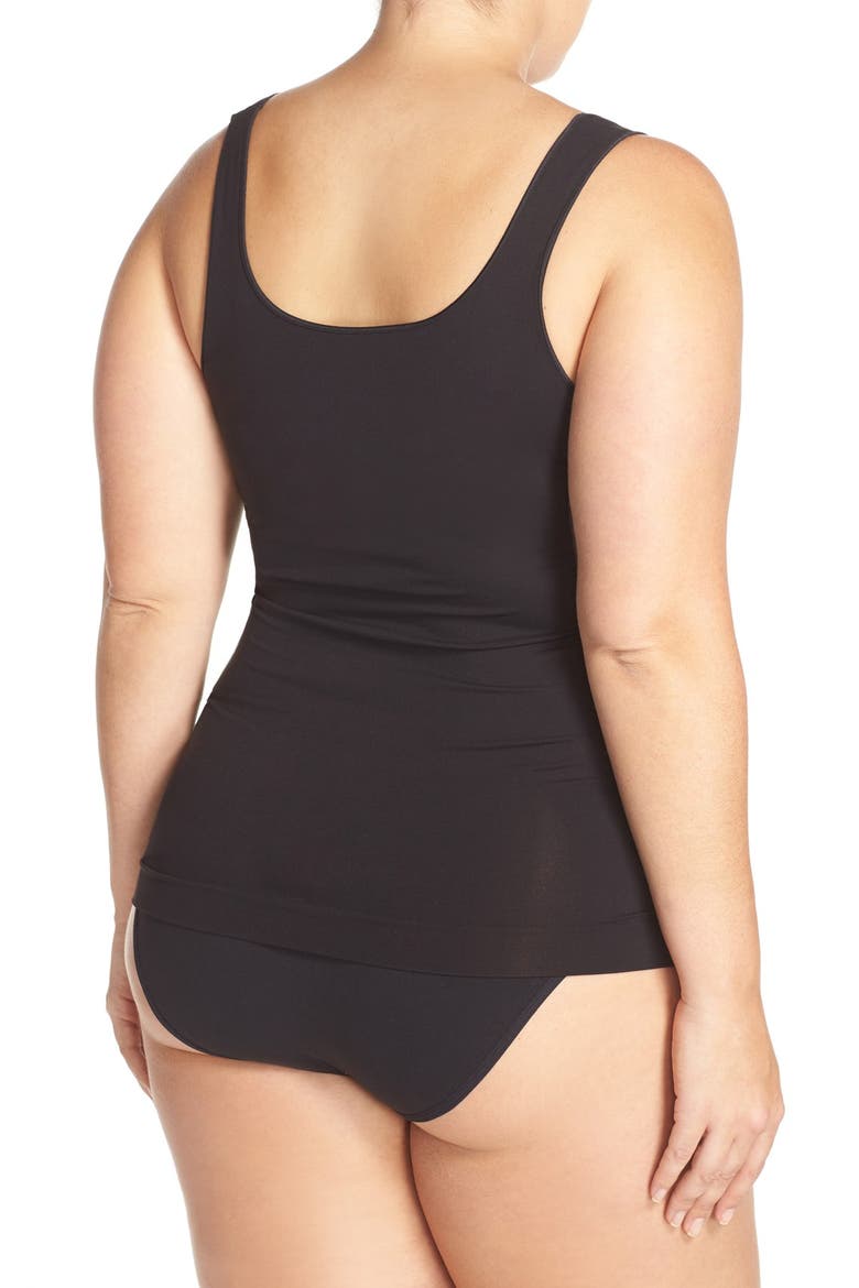 Two-Way Seamless Tank, Alternate, color, BLACK