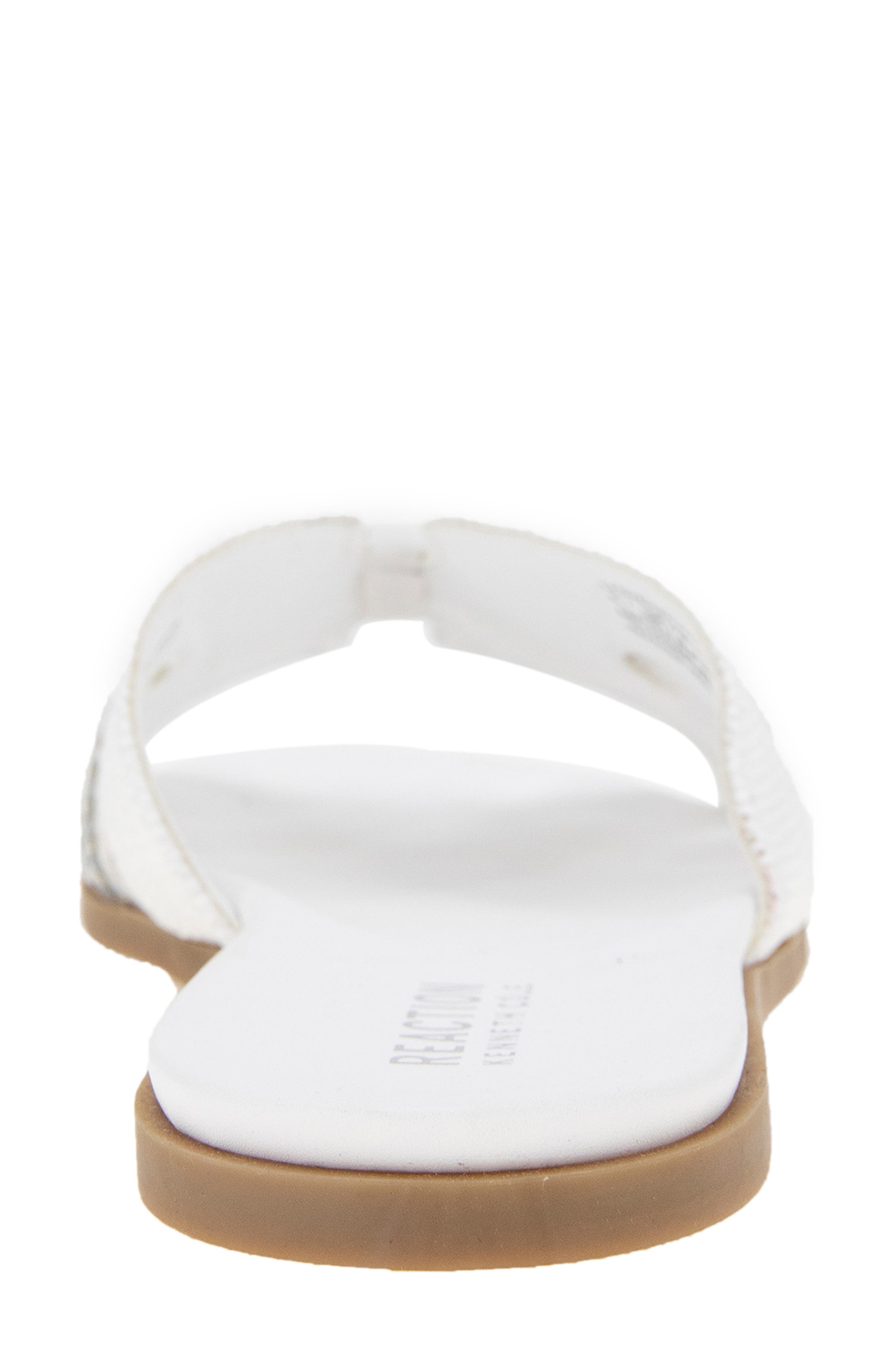 Kenneth Cole Reaction Whisp Rhinestone Sandal, Alternate, color, White Weave