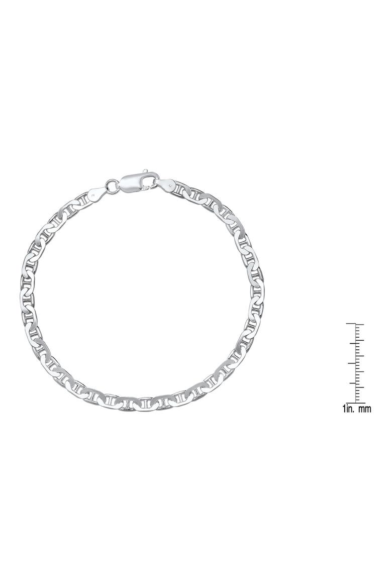 Men's Thin Mariner Chain Bracelet, Alternate, color, SILVER
