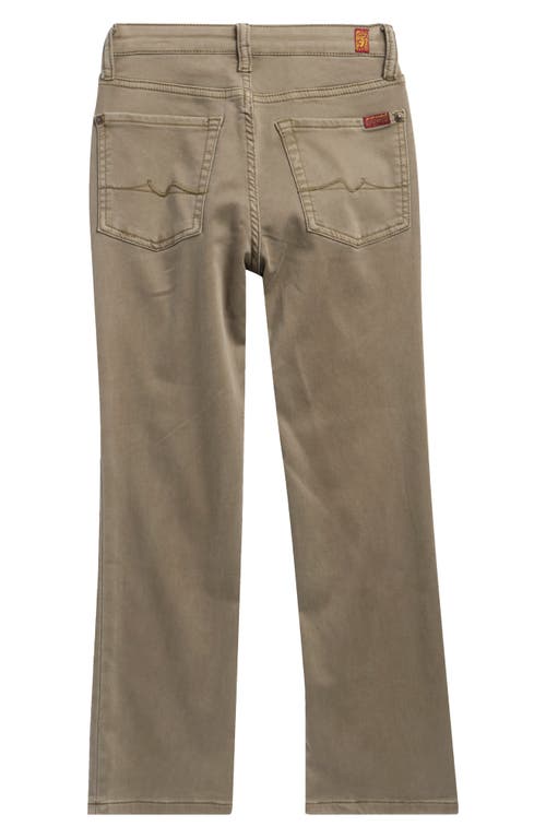 7 For All Mankind Kids' Lux Straight Leg Jeans In Green