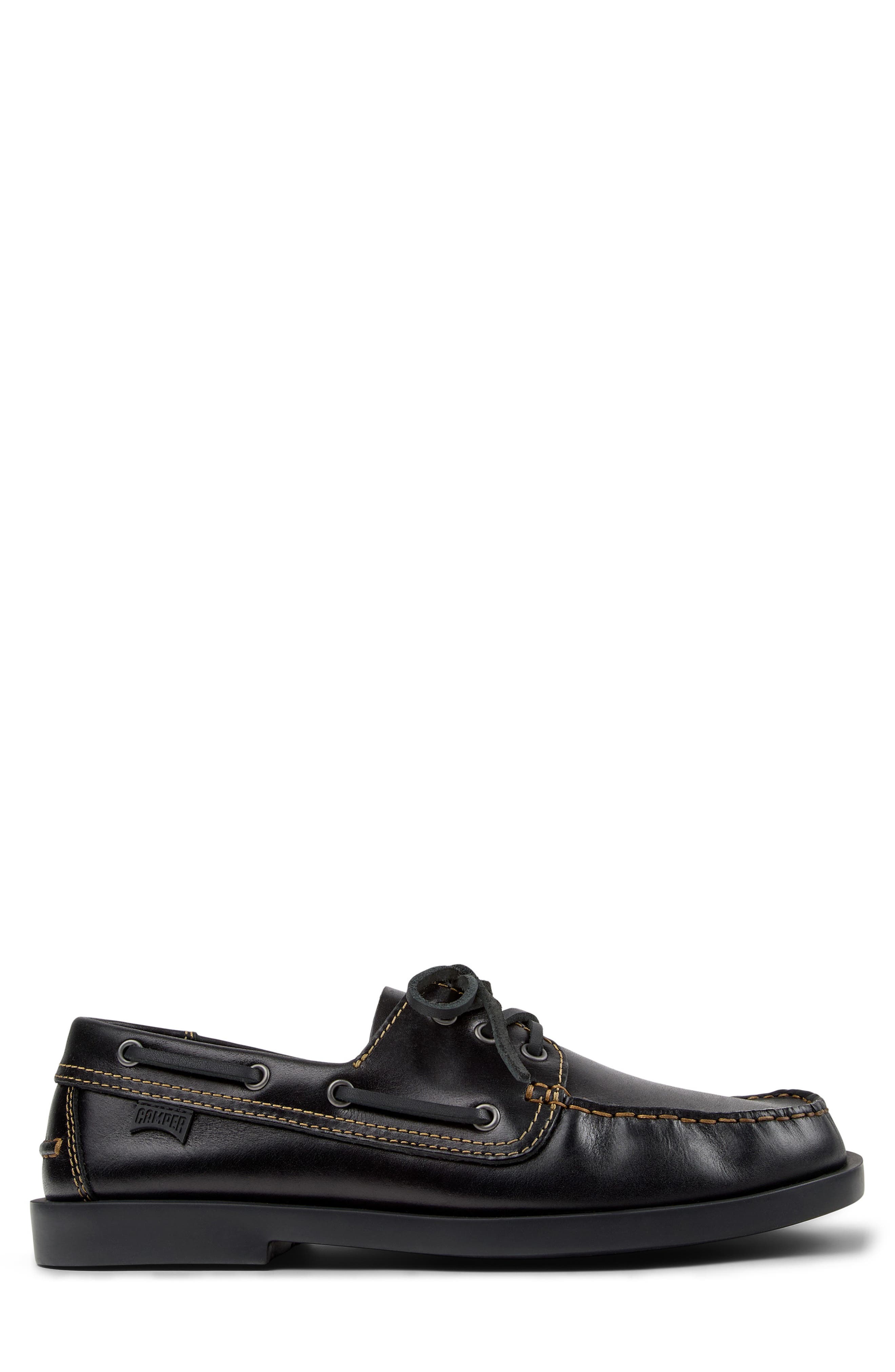 Don Leather Boat Shoe
