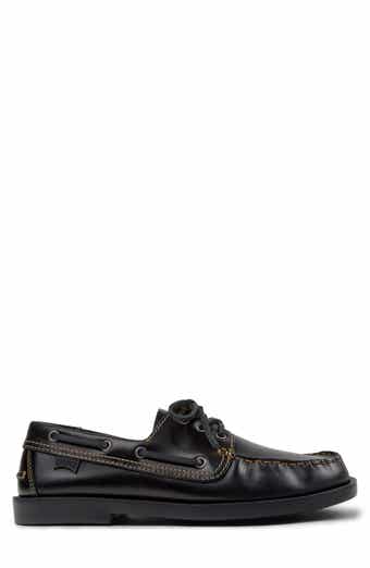Don Leather Boat Shoe