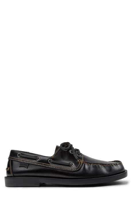 Don Leather Boat Shoe
