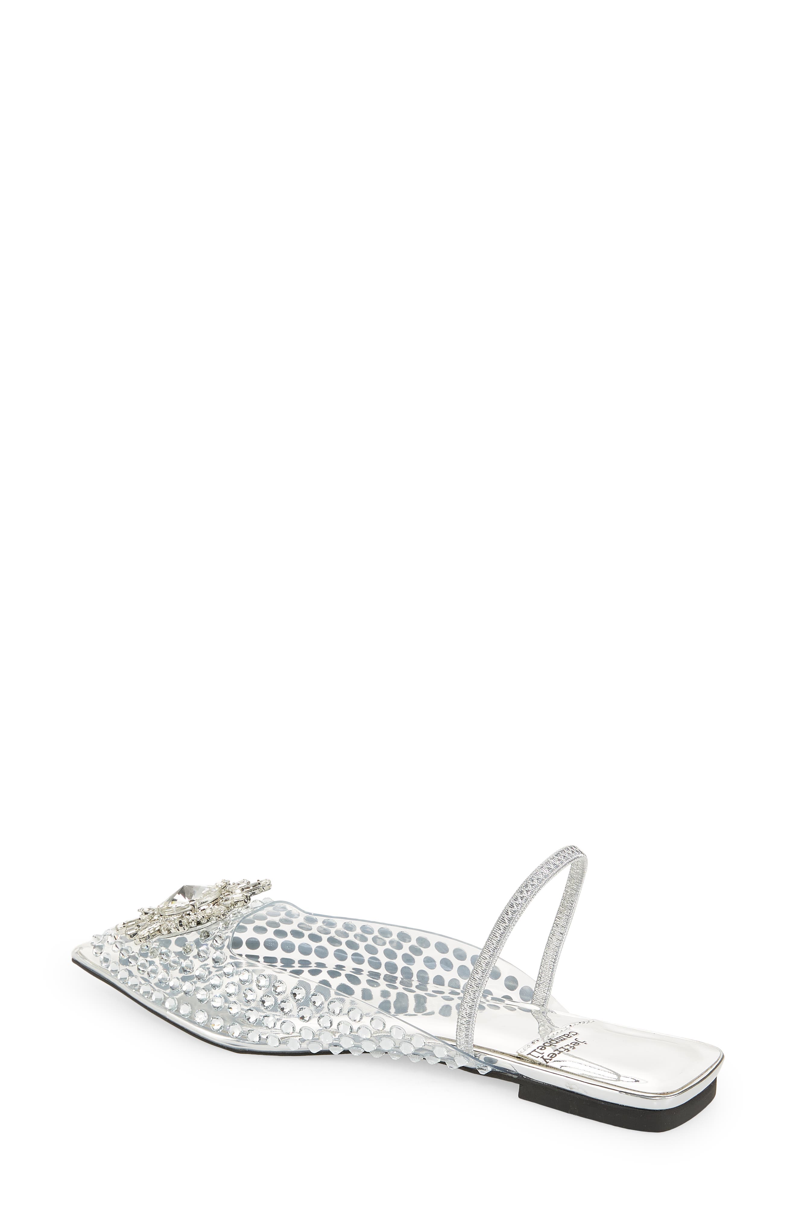 Jeffrey Campbell Latira Crystal Flat, Alternate, color, 