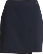 BOSS Vandera Wrap Front Miniskirt