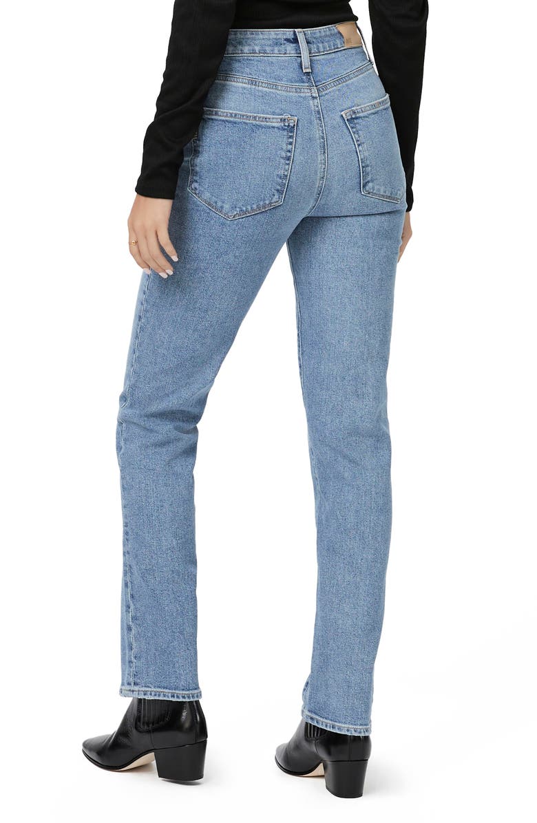 PAIGE Stella High Waist Straight Leg Jeans, Alternate, color,