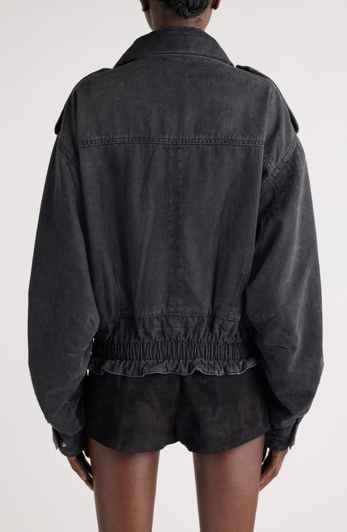ISABEL MARANT ISABEL MARANT ANELI DENIM MOTO JACKET