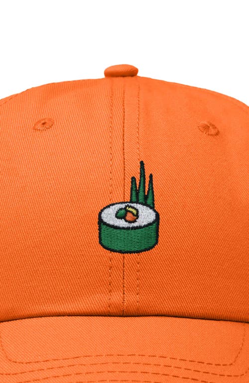 DALIX DALIX SUSHI ROLL EMBROIDERED DAD HAT 