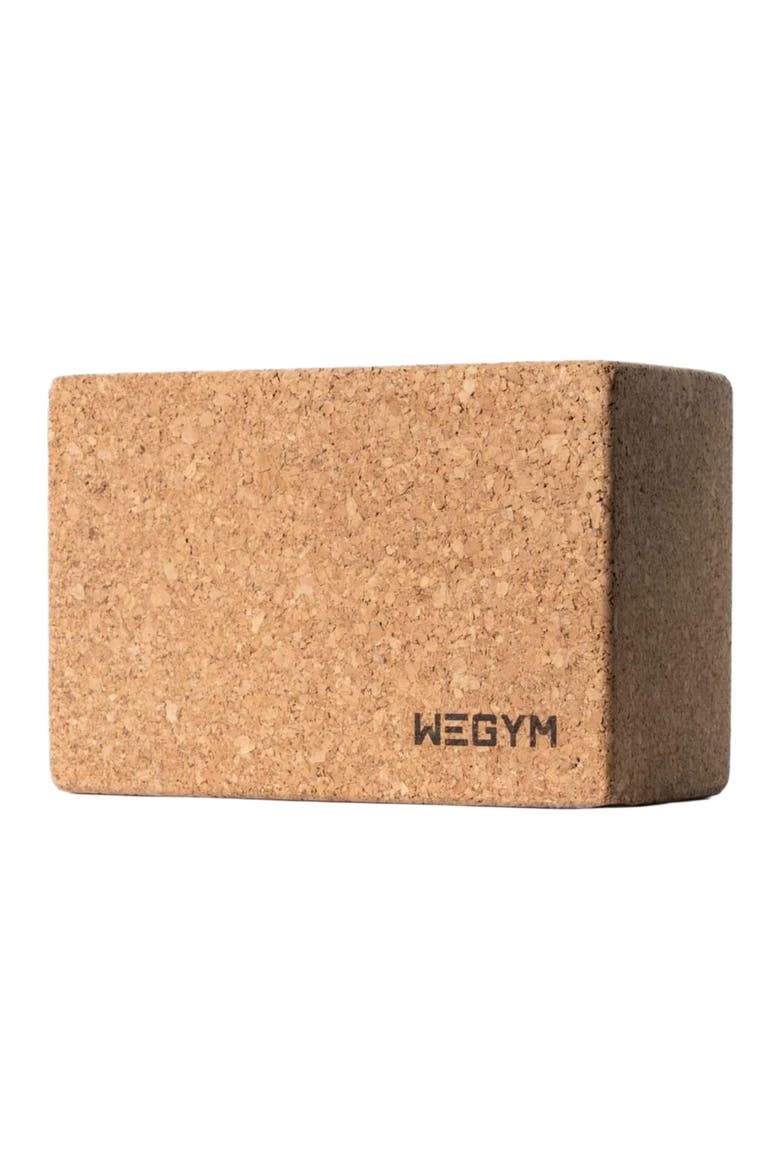 Exercise Block - Cork, Alternate, color, Cork