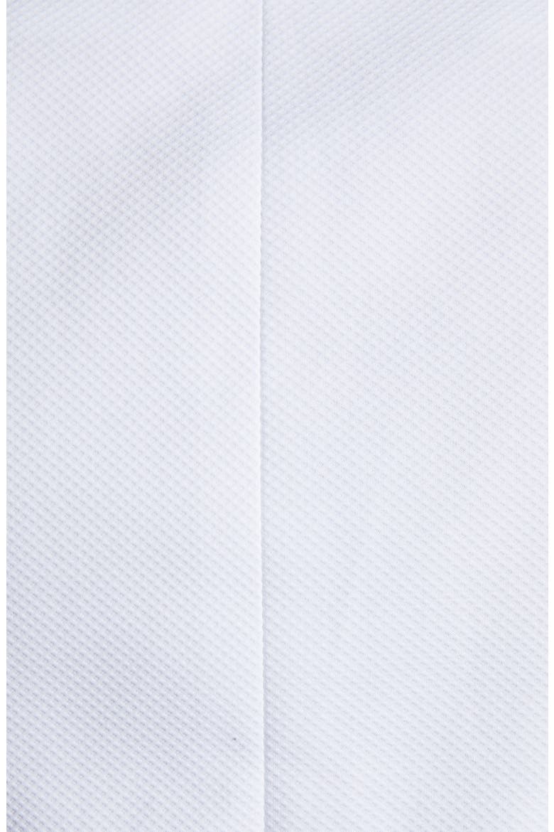 Cotton Piqué Fitted Vest, Alternate, color, WHITE