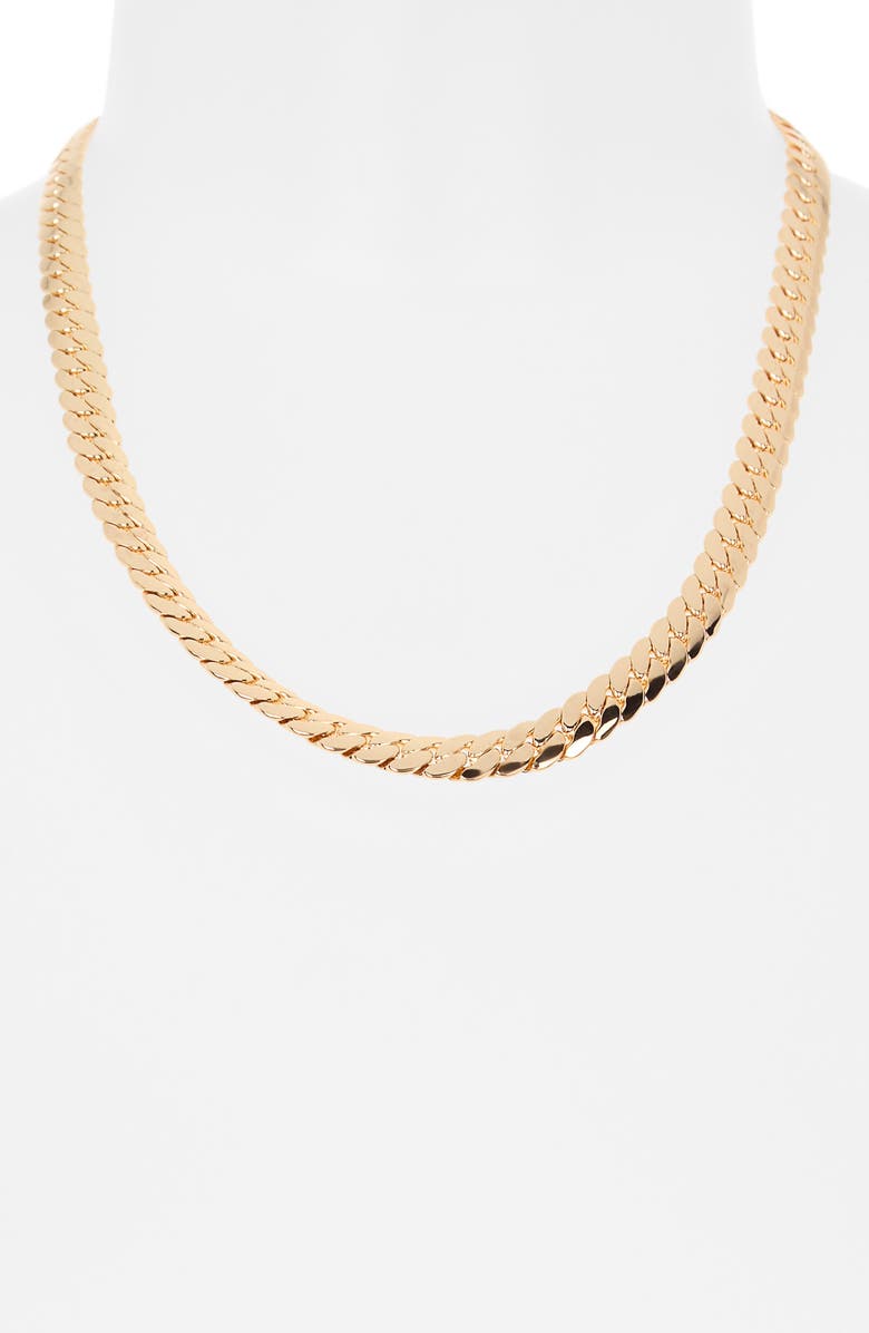 Leith Curb Link Chain Bracelet, Alternate, color, Gold