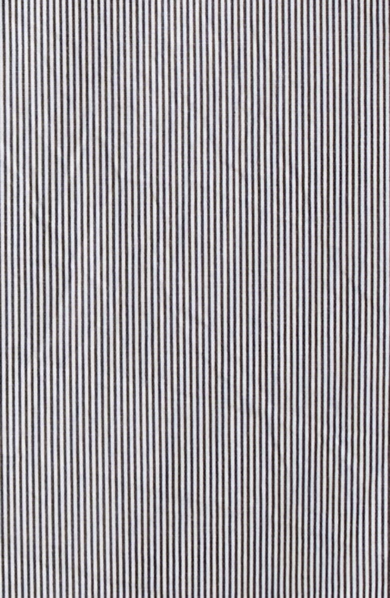 Undercover Patchwork Stripe Button-Up Shirt, Alternate, color, Black St