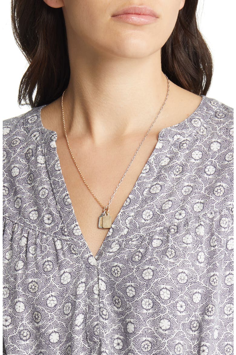 Floral Drawstring Waist Top, Alternate, color, GREY- IVORY DAISYFOULARD