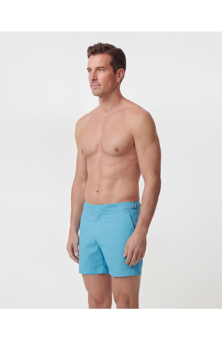 Lords of Harlech Oxford Mens Swim Tailored Short, Alternate, color, Oxford Teal