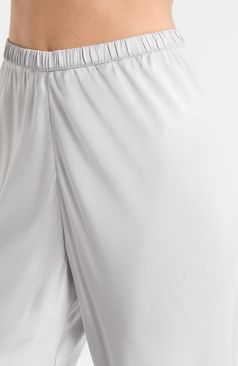 Lunya Bias Cut Washable Silk Pajama Pants, Alternate, color,