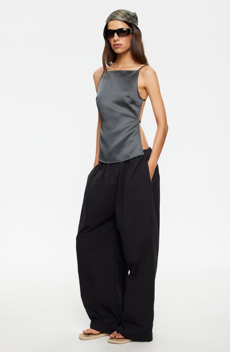 LIONESS Camille Backless Satin Camisole, Alternate, color, 