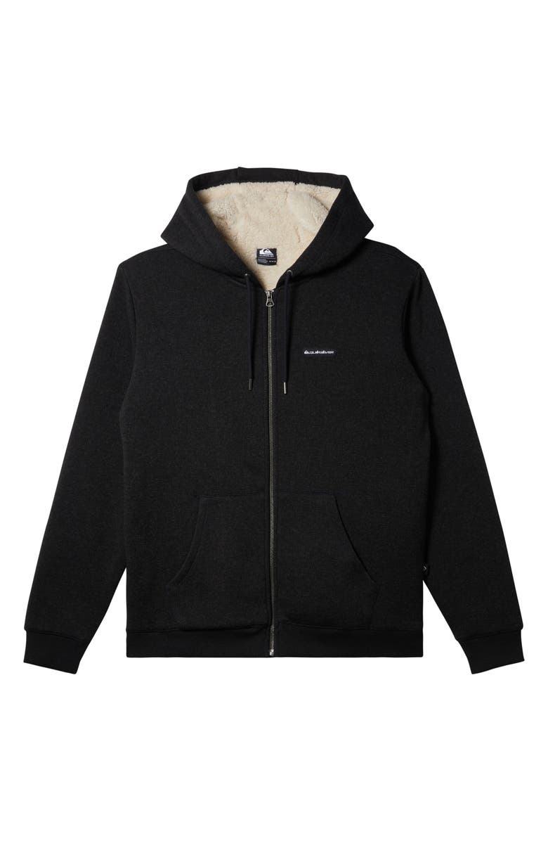 Quiksilver Keller Faux Shearling Lined Hoodie, Alternate, color,