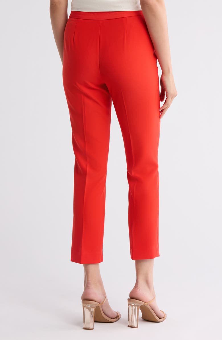 Elie Tahari The Sylvie Pants, Alternate, color, Cayenne