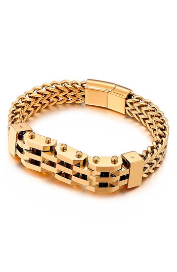 Eye Candy Los Angeles Lucas Bracelet In Gold