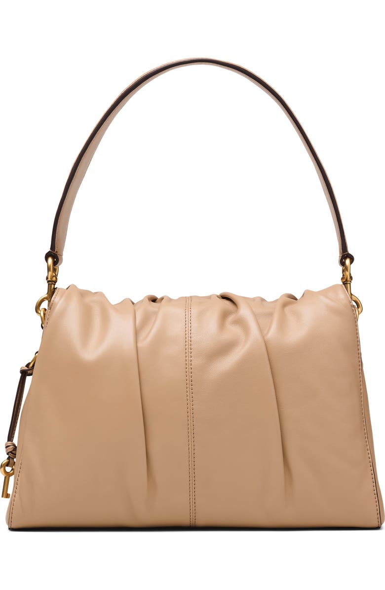 Marc Jacobs The Cristina Messenger Leather Shoulder Bag, Alternate, color, Camel