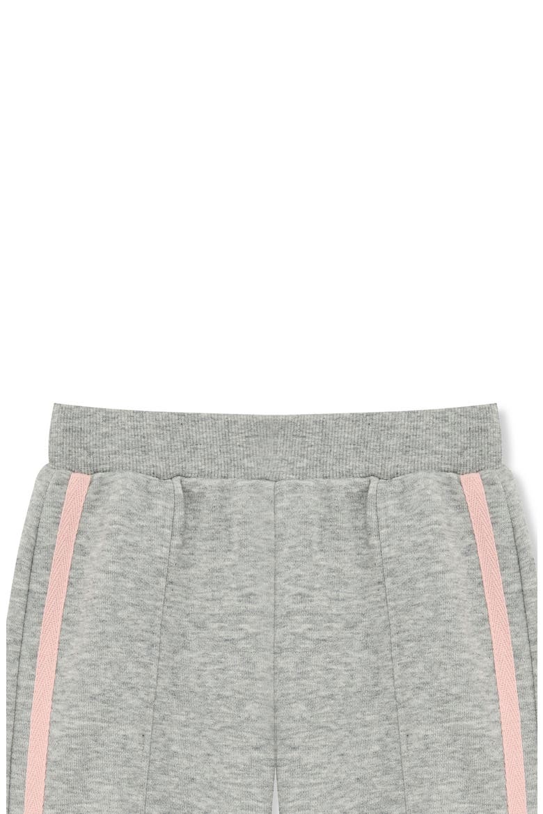 Kids' Ruffle Peplum Hoodie & Pants Set, Alternate, color, GREY HEATHER