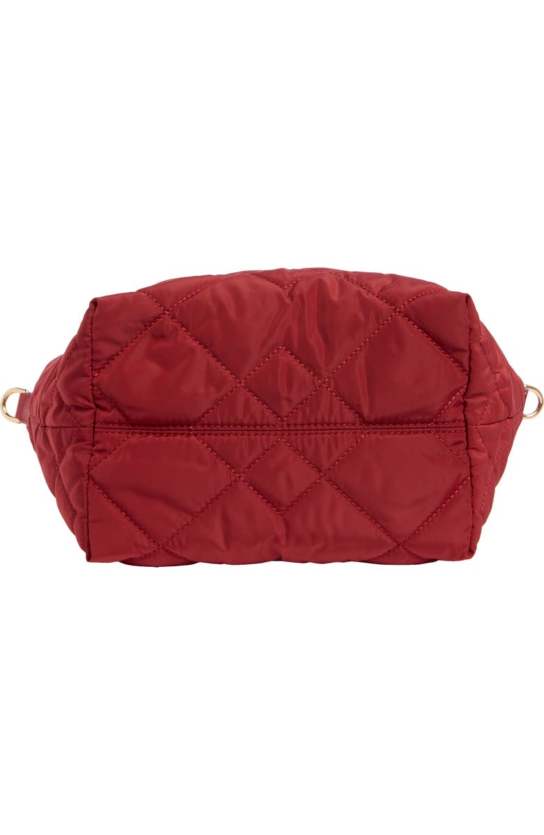 Marc Jacobs Mini Quilted Nylon Tote, Alternate, color, Siren