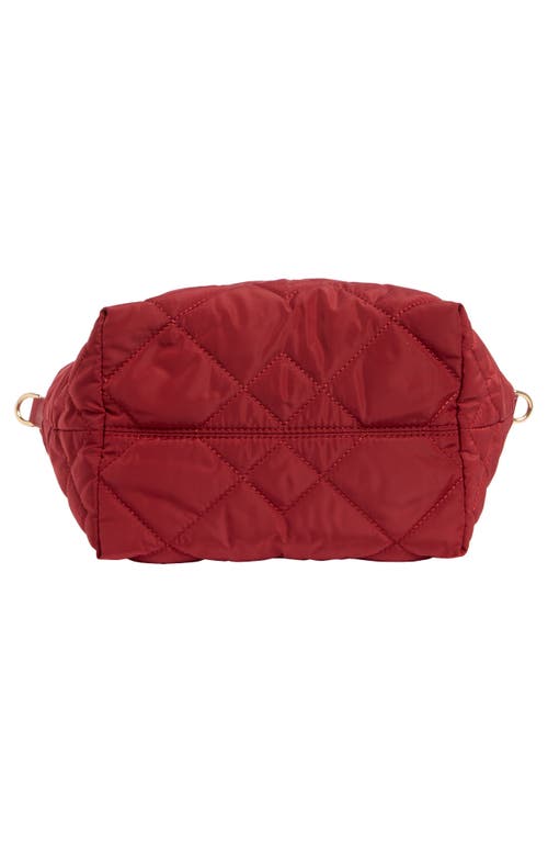 Marc Jacobs Mini Quilted Nylon Tote In Red