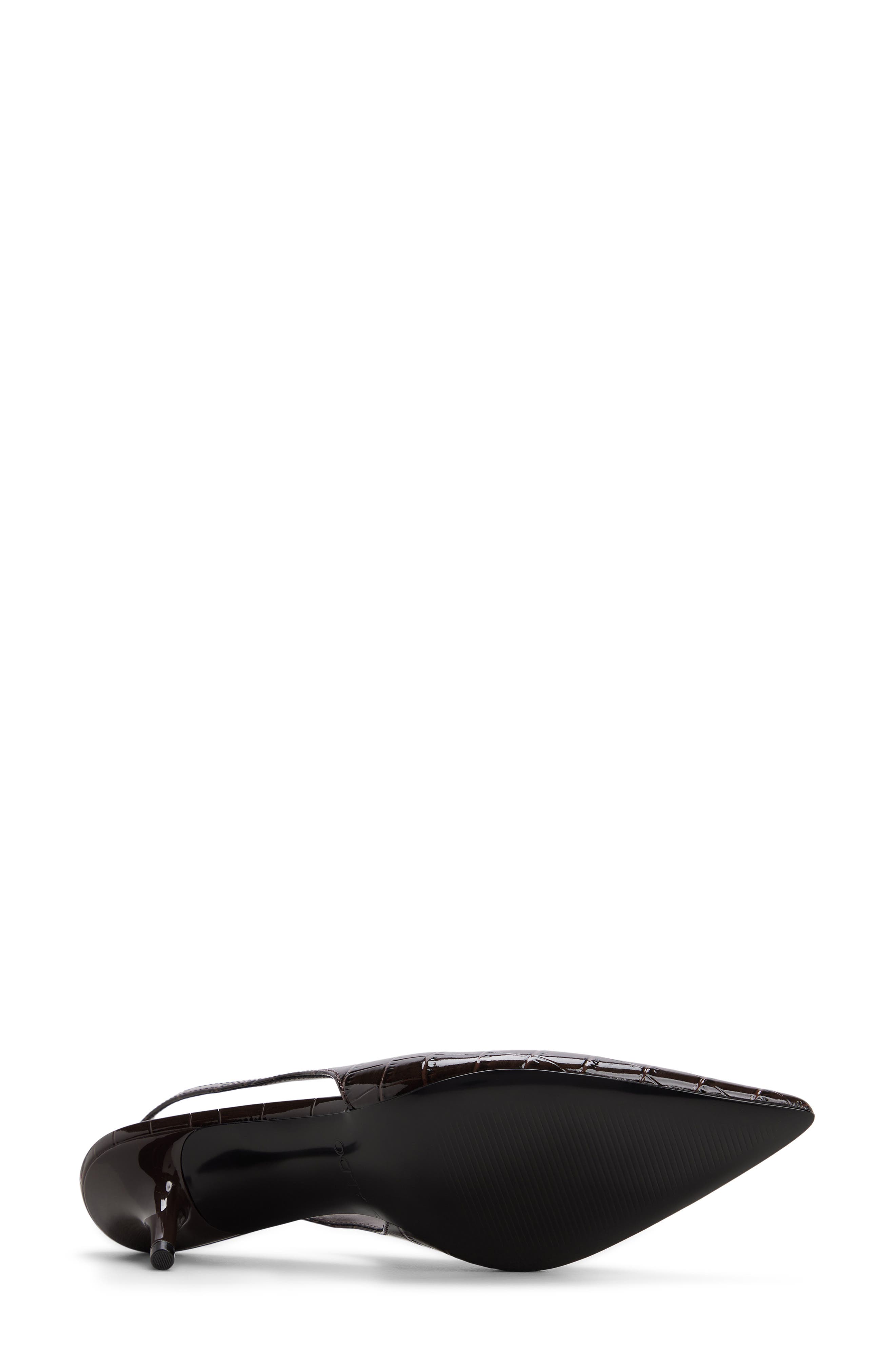 Cloeliaa Slingback Pointed Toe Pump, Alternate, color, DARK BROWN