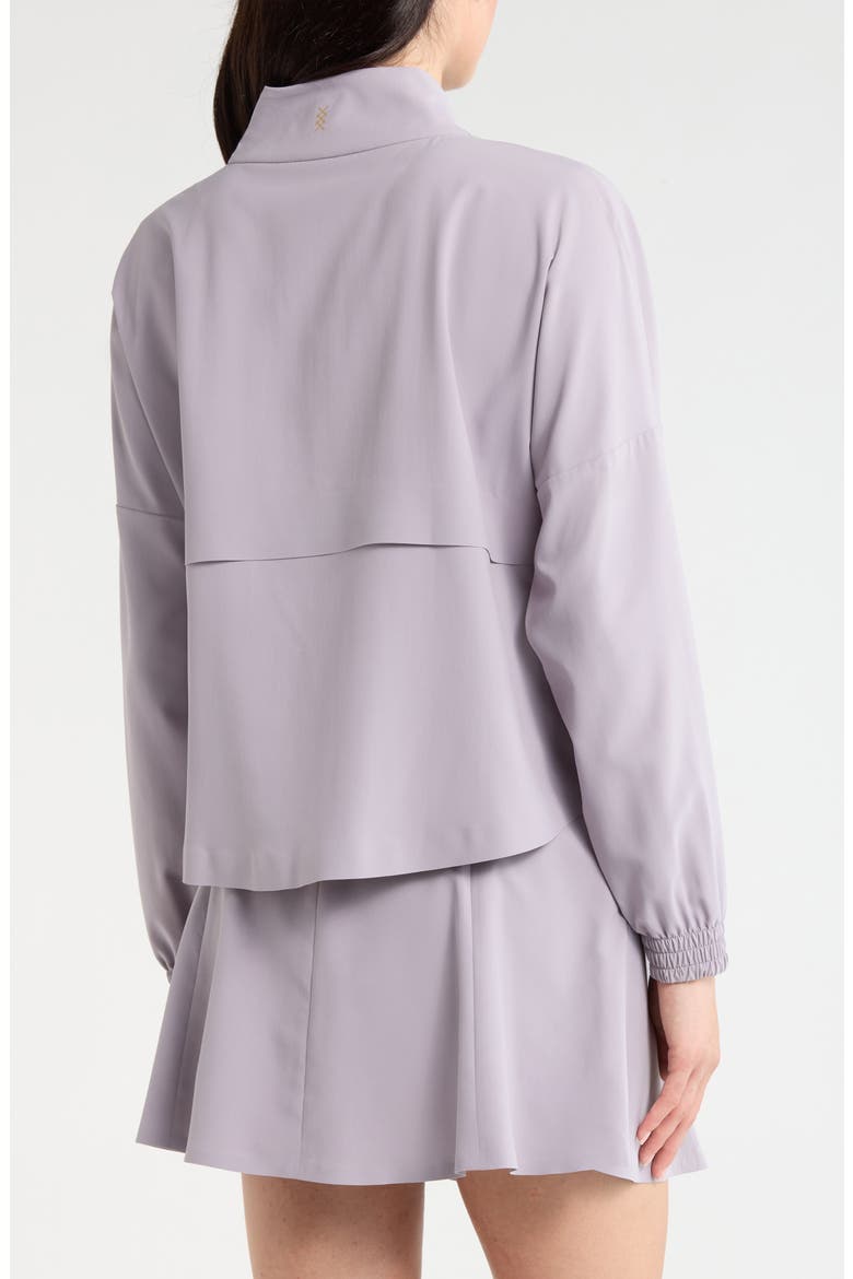 Mirage Water-Repellent Half-Zip Jacket, Alternate, color, PURPLE SMOKE
