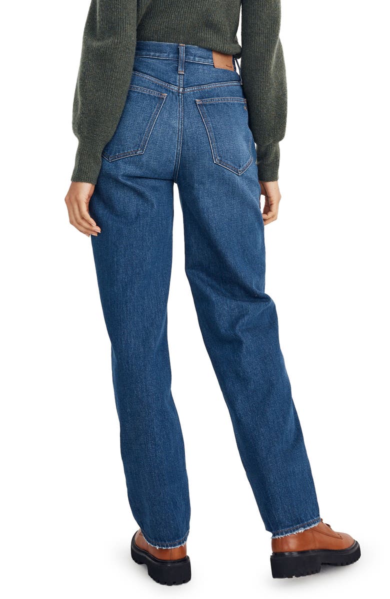 Madewell Baggy Straight Leg Jeans, Alternate, color,