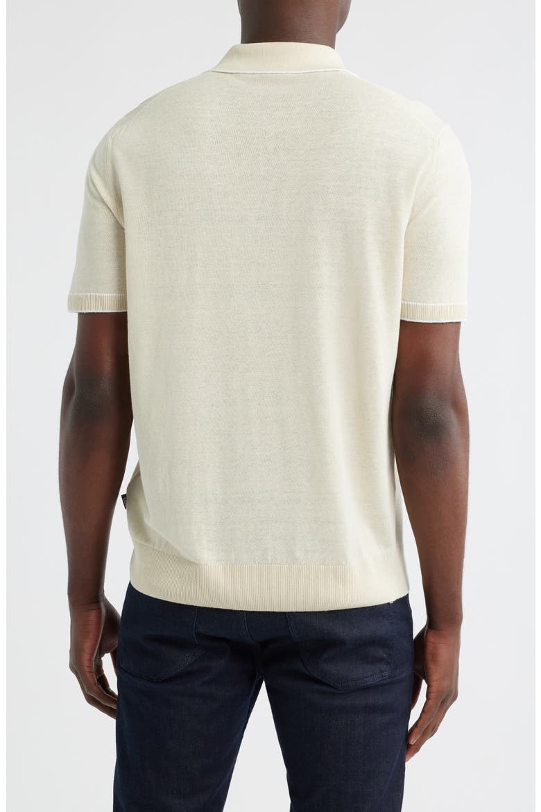 Jiovanotto Quarter Zip Polo, Alternate, color, OPEN WHITE