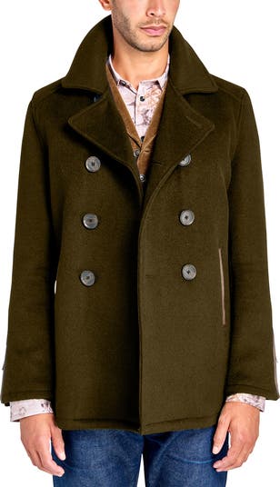 Brooklyn Industries Wool Blend Peacoat Size popular Medium