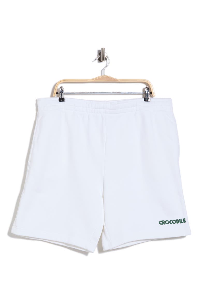Cotton Sweat Shorts, Main, color, BLANC