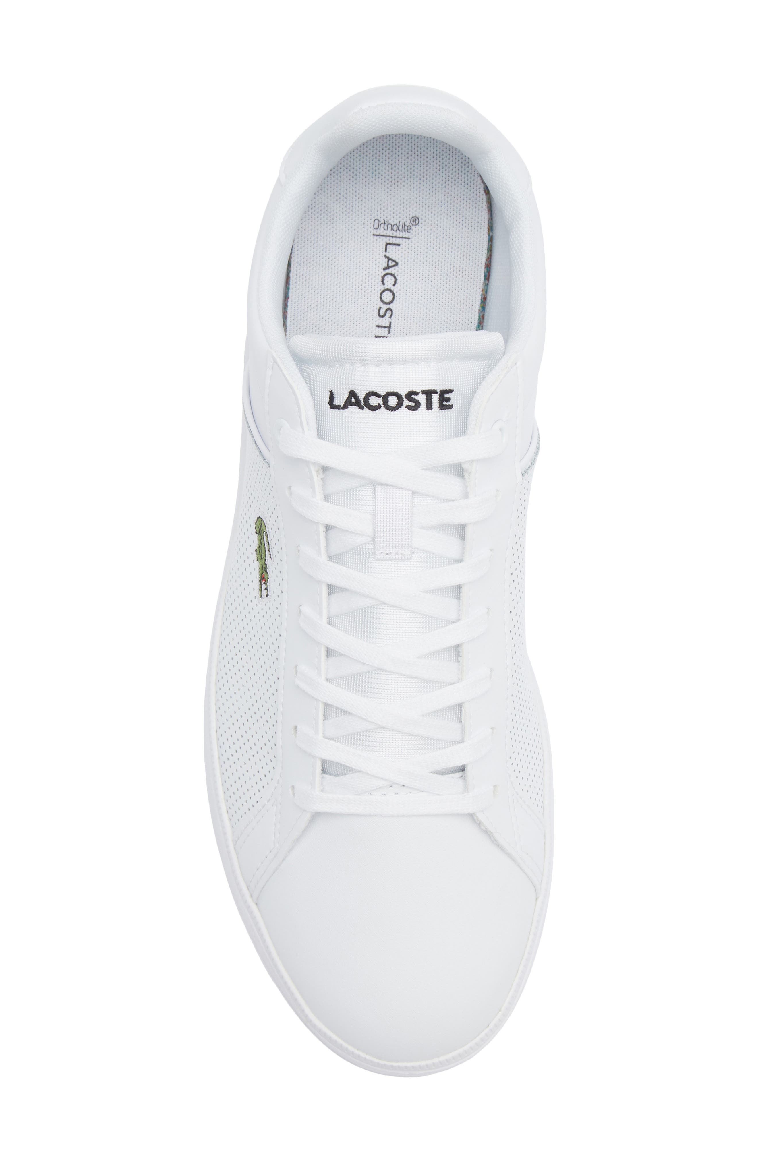 Low Top Court Sneaker, Alternate, color, WHITE/ WHITE