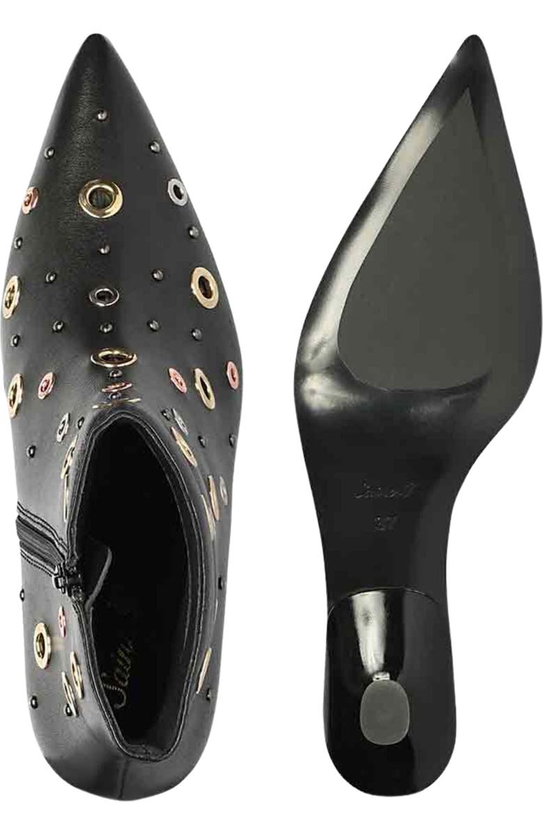 SAINT G Uru Pointed Toe Bootie, Alternate, color, Black