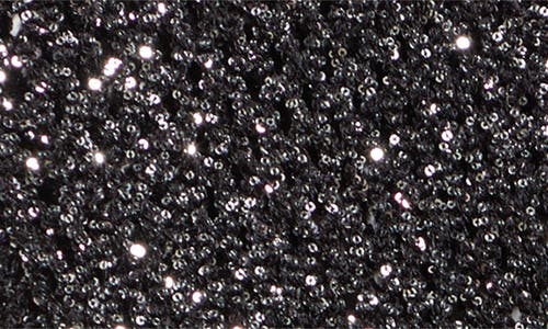 Shop Area Sequin Crochet Crop Cardigan In Black