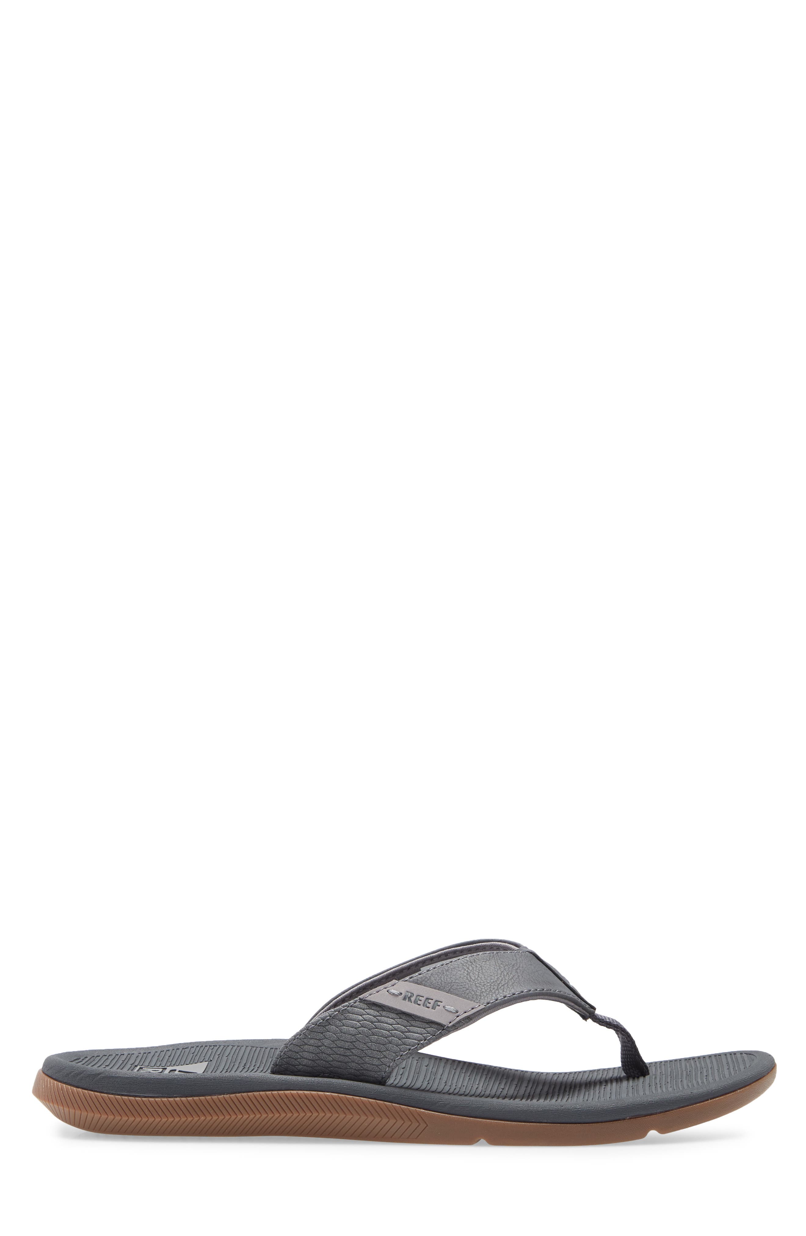 Reef Santa Ana Flip Flop, Alternate, color, Grey