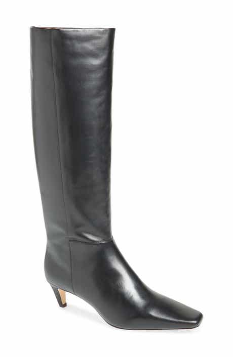 Remy Knee High Kitten Heel Boot