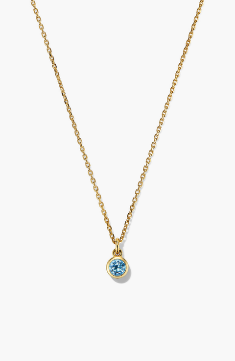 Sia Birthstone Pendant Necklace
