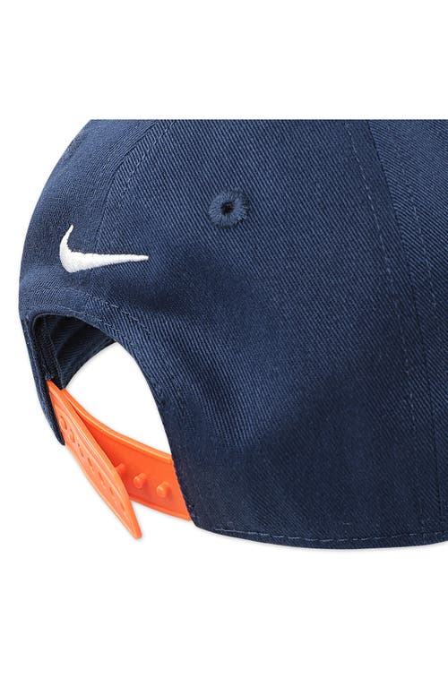 Nike Kids' Logo Patch Baseball Cap In Blue