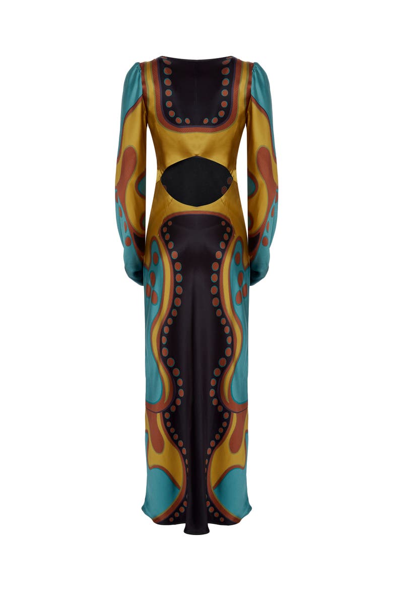 Eros Dress, Alternate, color, Spritz Placée Black