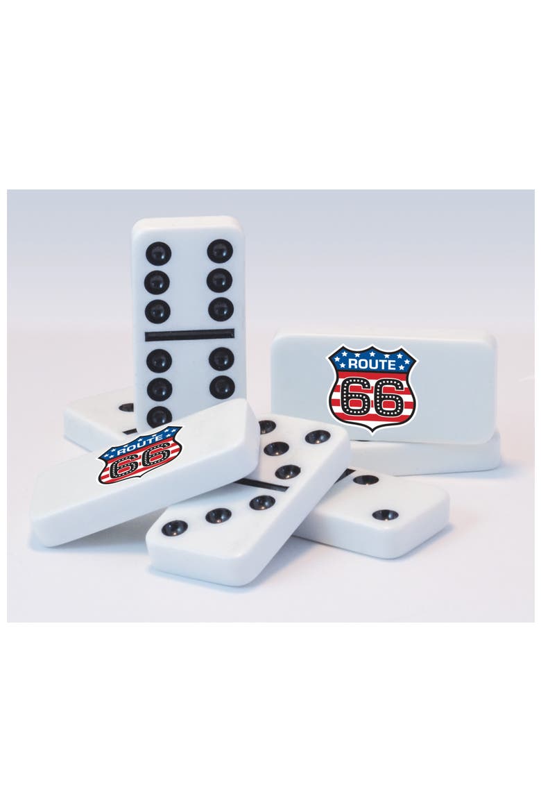 Route 66 Dominoes - 100th Anniversary, Alternate, color, Multicolor