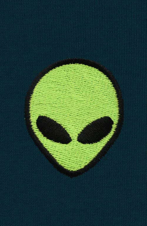 DALIX DALIX ALIEN CROPPED FLEECE HOODIE 