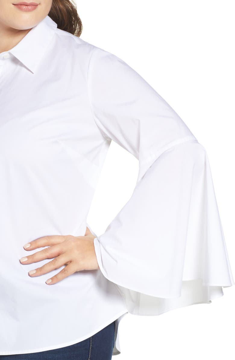 Vince Camuto Bell Sleeve Shirt, Alternate, color, 