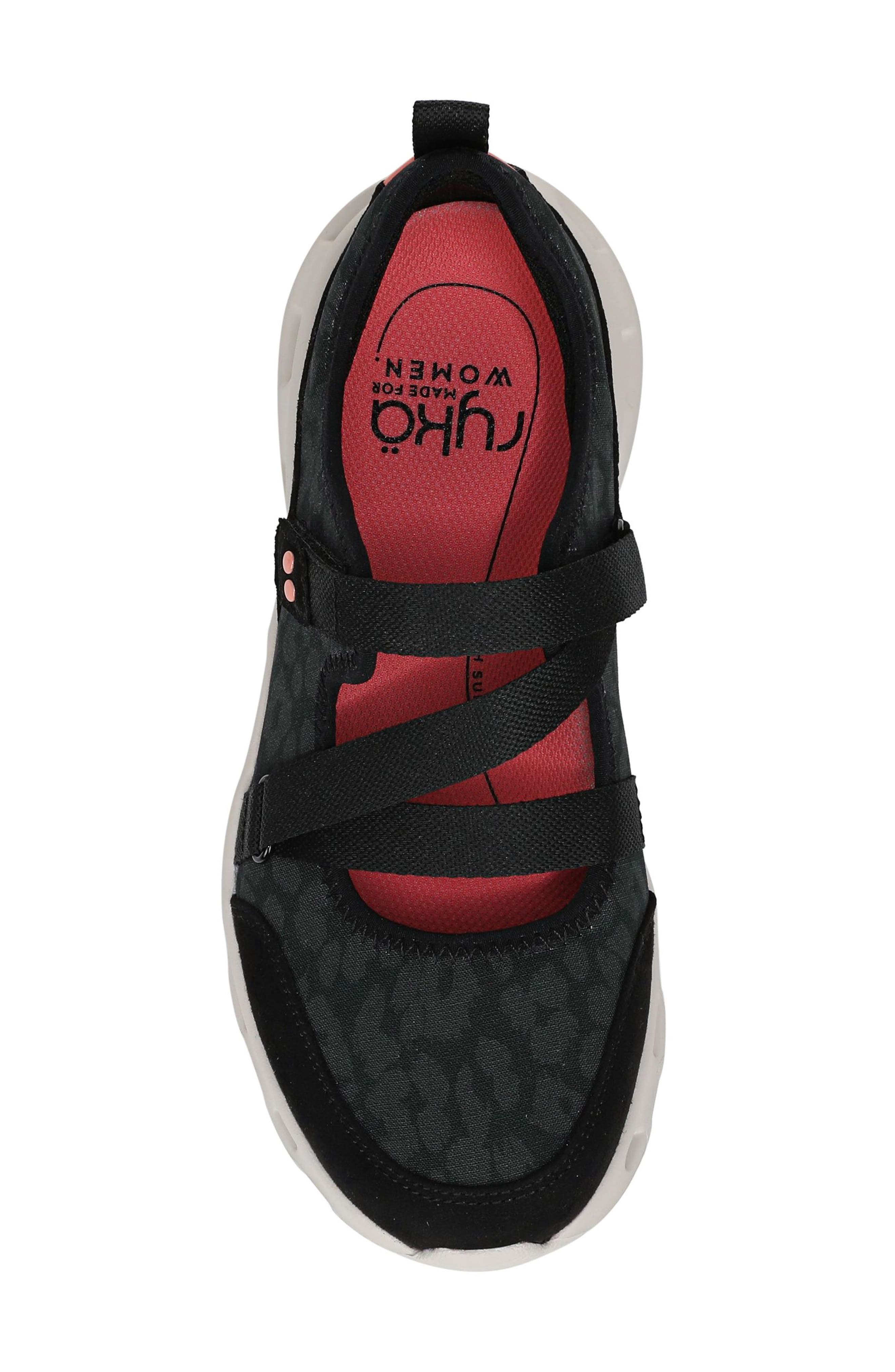 Rykä ACTIVFoam Sneaker, Alternate, color, Black Leopard Fabric