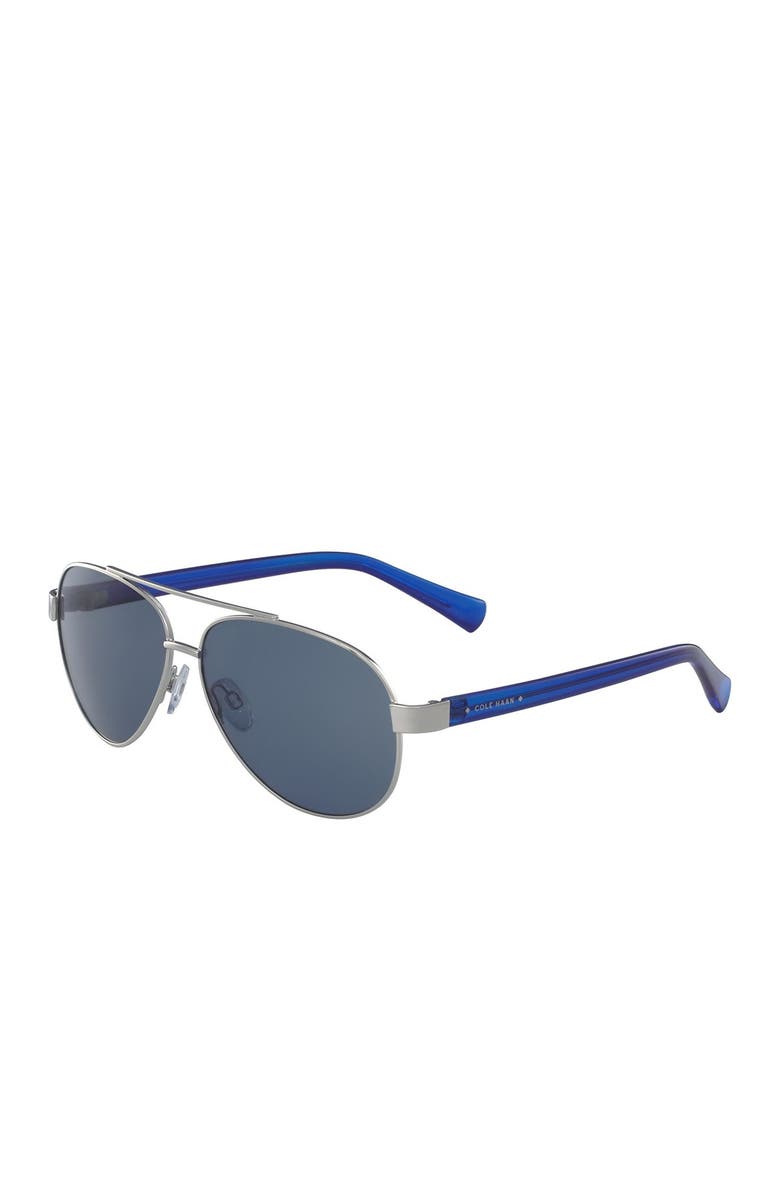 Cole Haan 60mm Aviator Sunglasses, Main, color, 