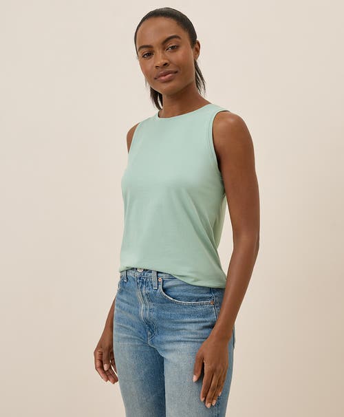 Pact Organic Cotton Softspun High Neck Tank